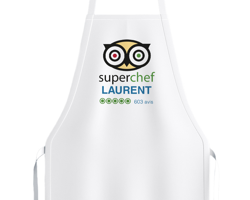 Tablier Cuisine d'Excellence personnalisé 3