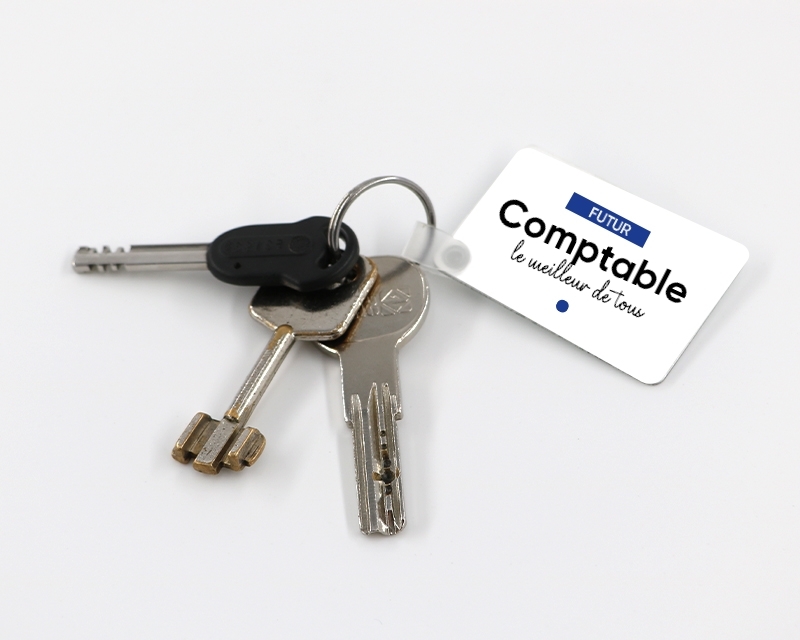 Porte-clés à personnaliser - Futur comptable