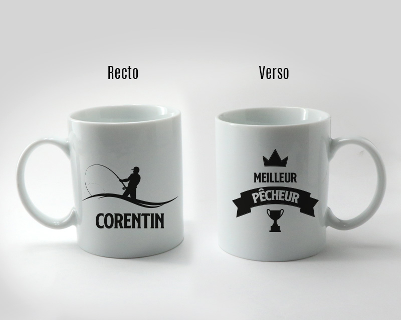 Mug Personnalisable - Meilleur pêcheur