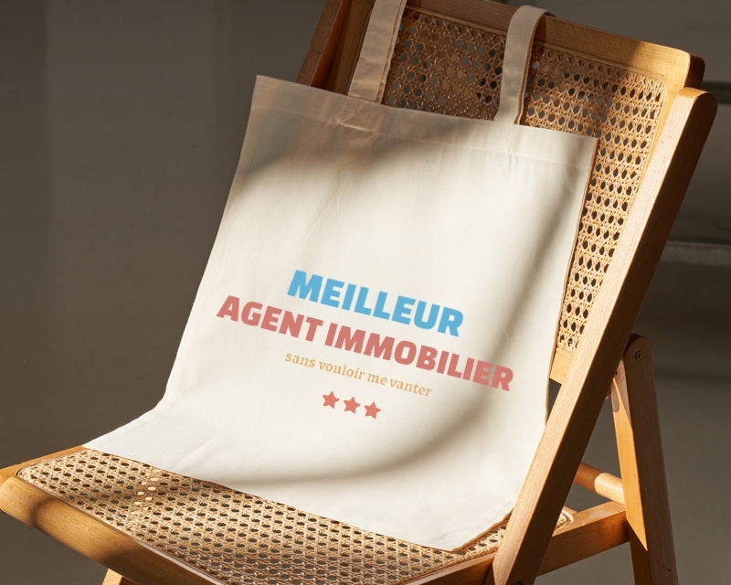 Tote bag personnalisable - Meilleur Agent immobilier