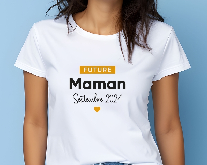Tee-shirt Femme personnalisé - Future maman