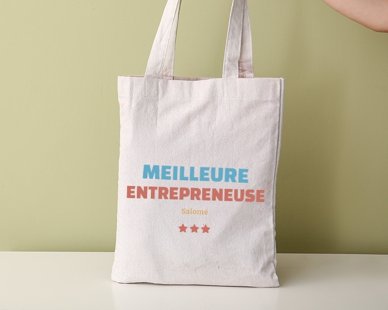 Tote bag personnalisable - Meilleure Entrepreneuse