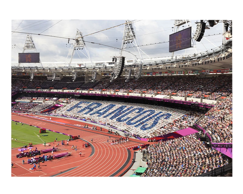 Affiche personnalisée sport - Stade