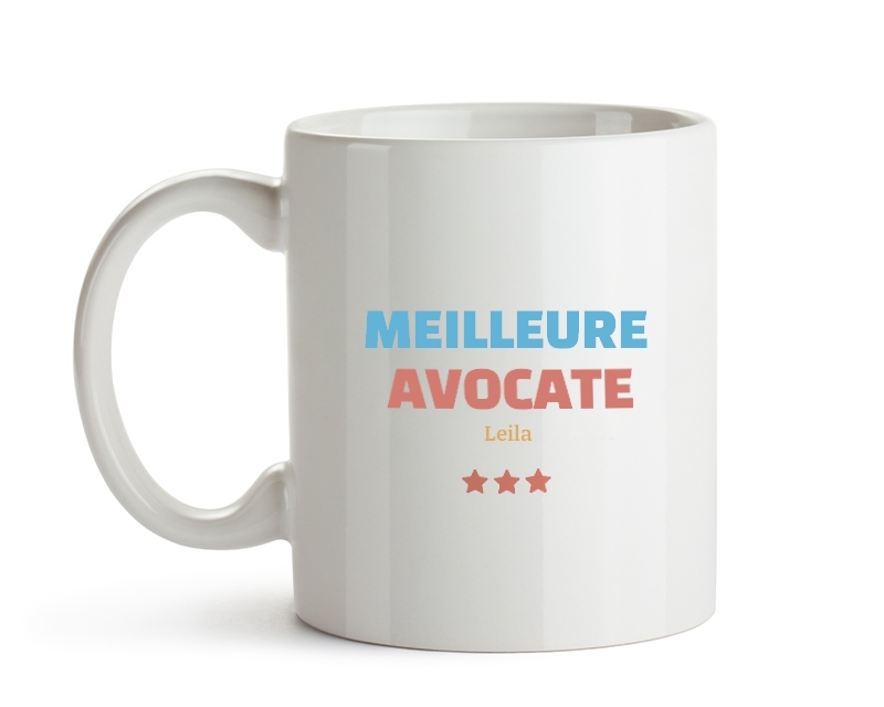 Mug personnalisable - Meilleure Avocate