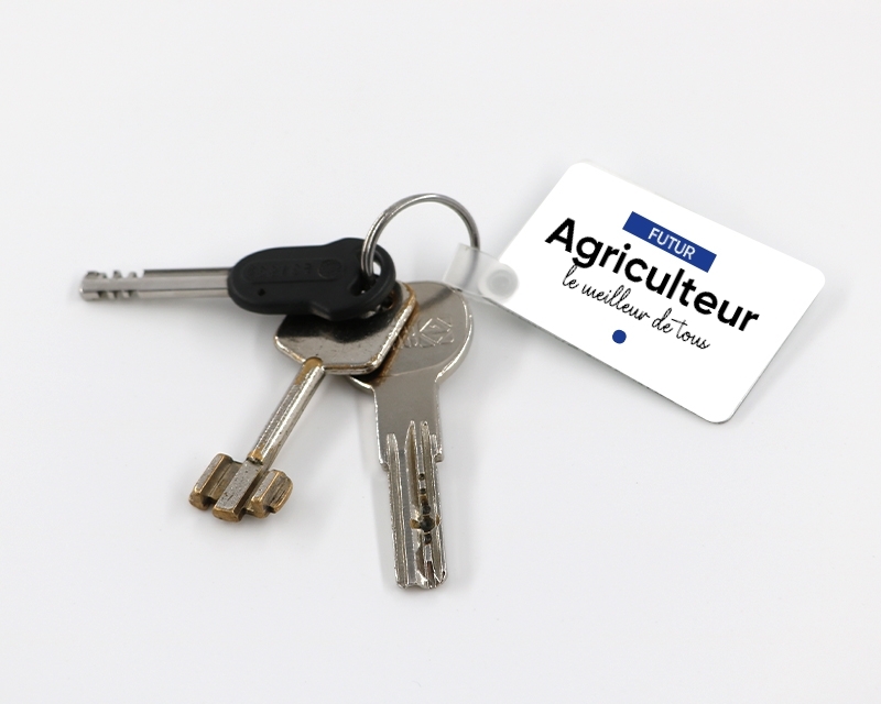 Porte-clés personnalisé - Futur agriculteur