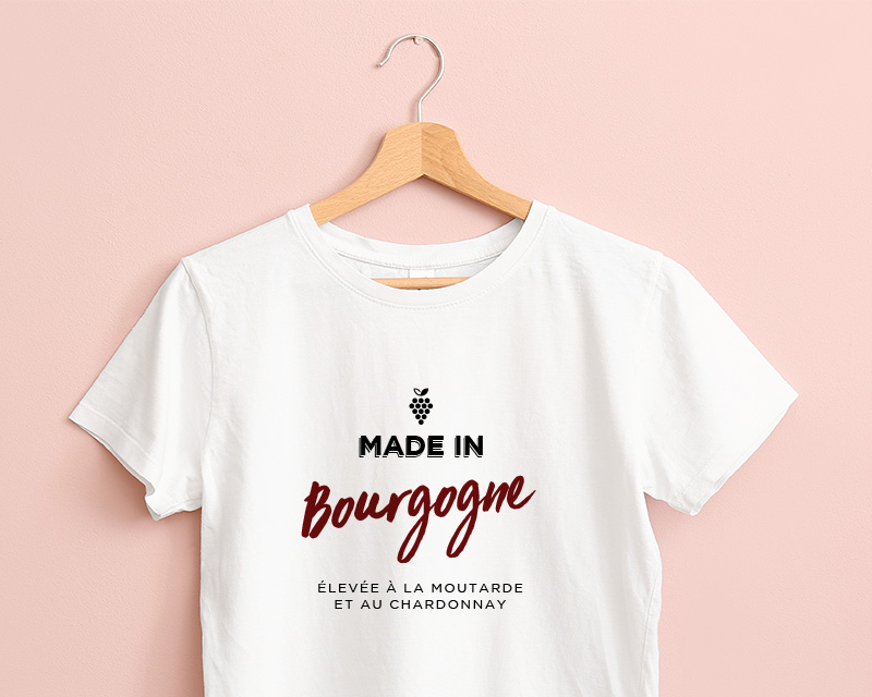T-shirt Femme personnalisable - Made In Bourgogne