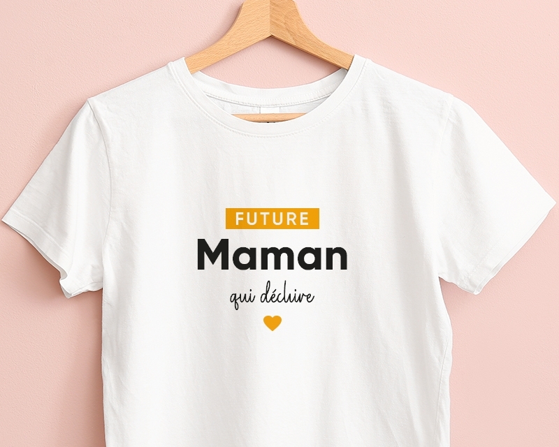 Tee-shirt Femme personnalisé - Future maman