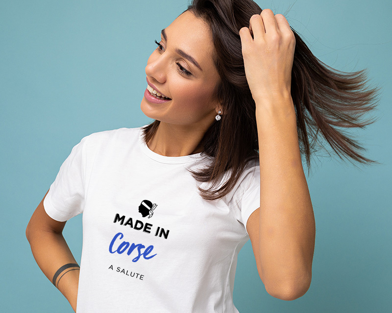 Tee shirt personnalisé femme - Made In Corse