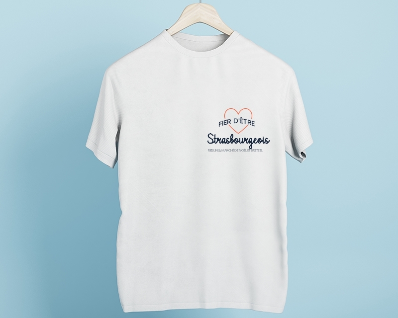 T-shirt Homme personnalisable - Fier d'être Strasbourgeois