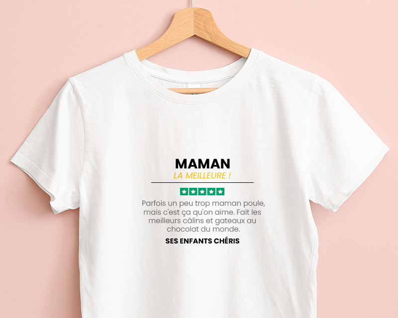 T-shirt femme personnalisé - Avis client