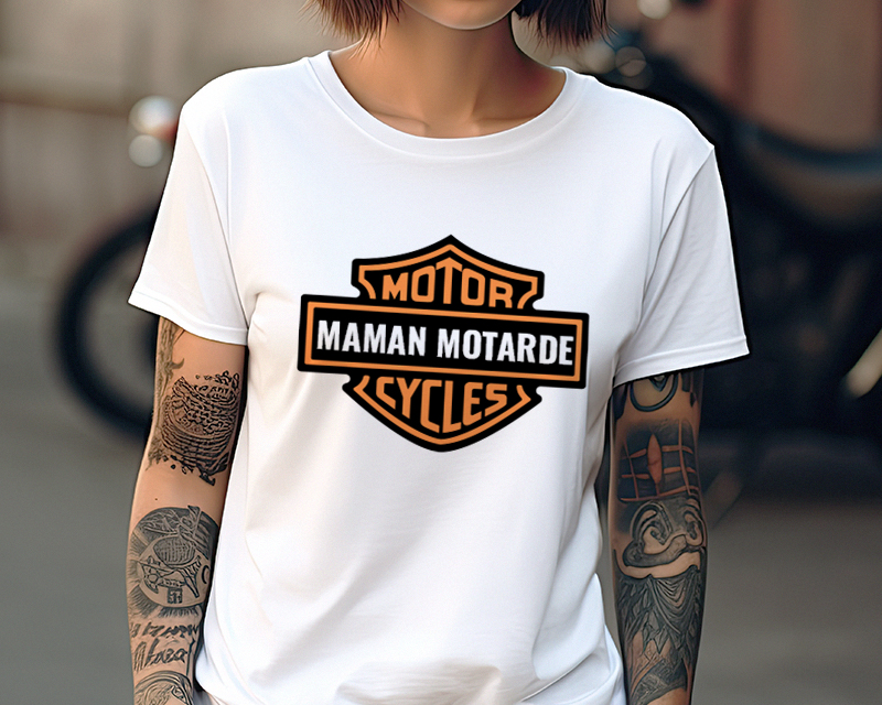T-shirt femme personnalisé - Biker