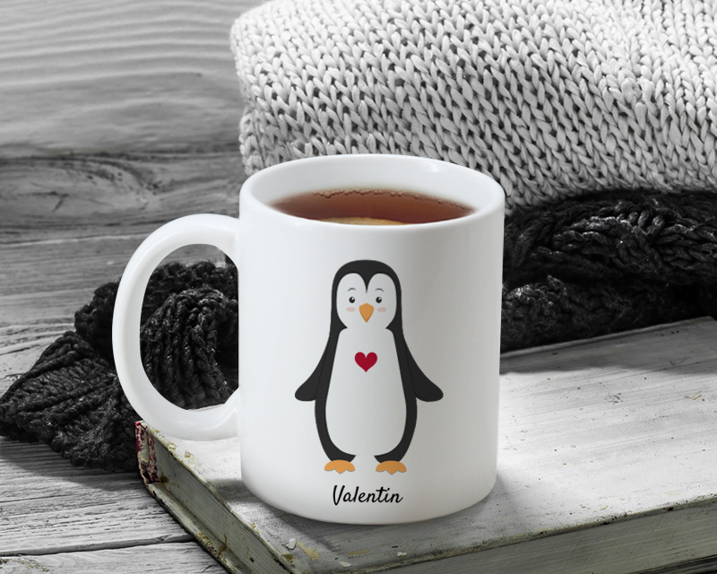 Lot de 2 Mugs Pingouins couple