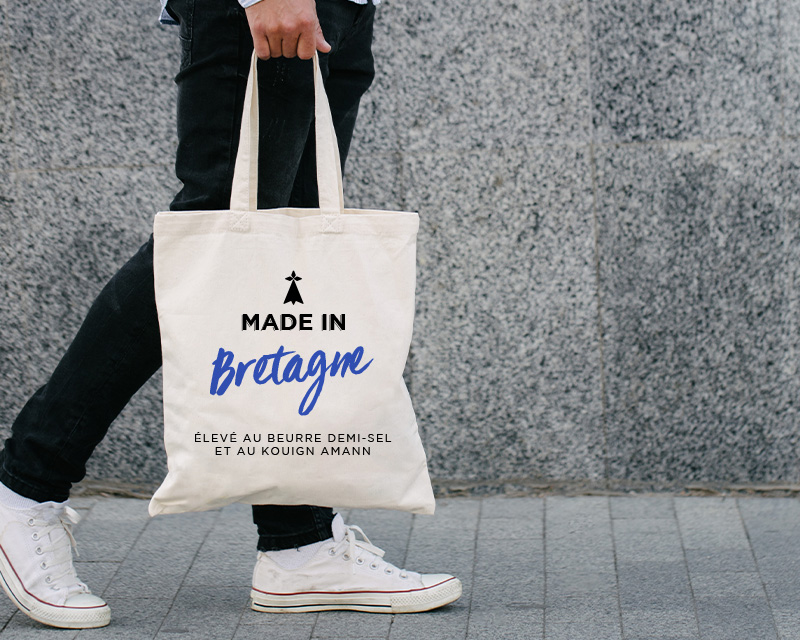 Tote bag personnalisable - Made In Bretagne