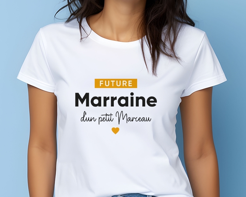 Tee-shirt Femme personnalisé - Future marraine