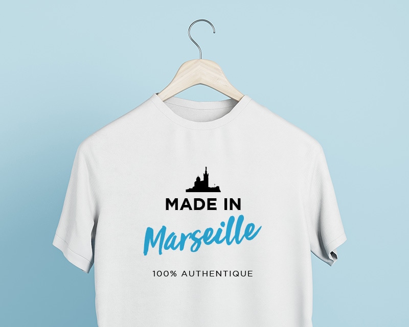 Tee shirt personnalisé homme - Made In Marseille