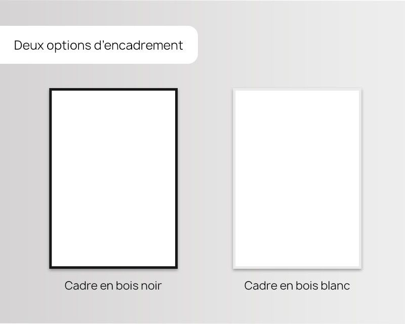Affiche personnalisée prénoms - Arbre gravé