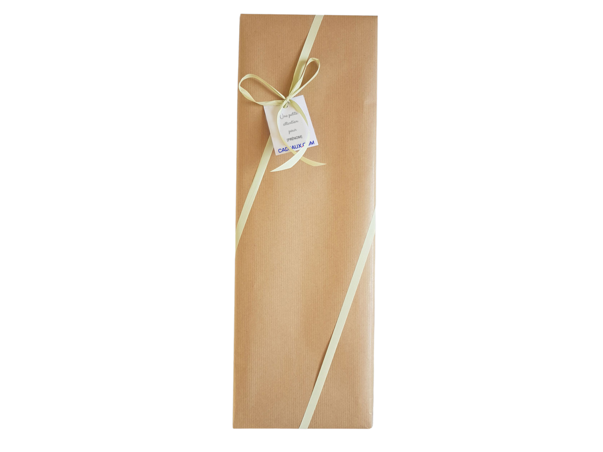 Emballage cadeau kraft pour une toise