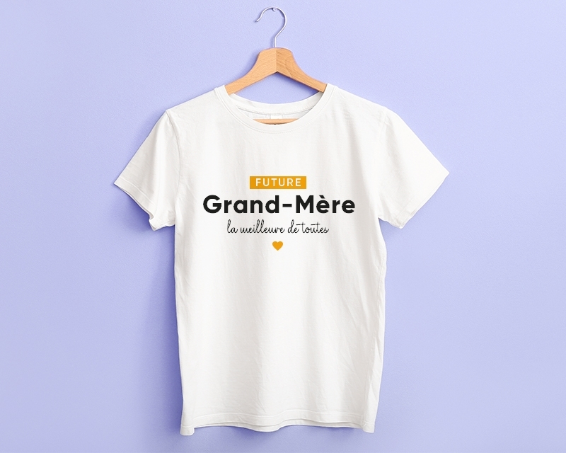 Tee shirt personnalisé femme - Future grand-mère