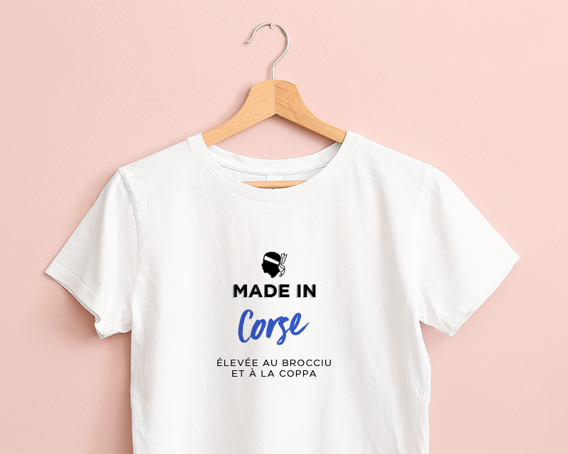 Tee-shirt Femme personnalisé - Made In Corse