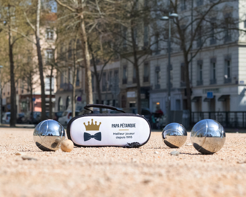 Sacoche de Pétanque personnalisée - Papa Royal