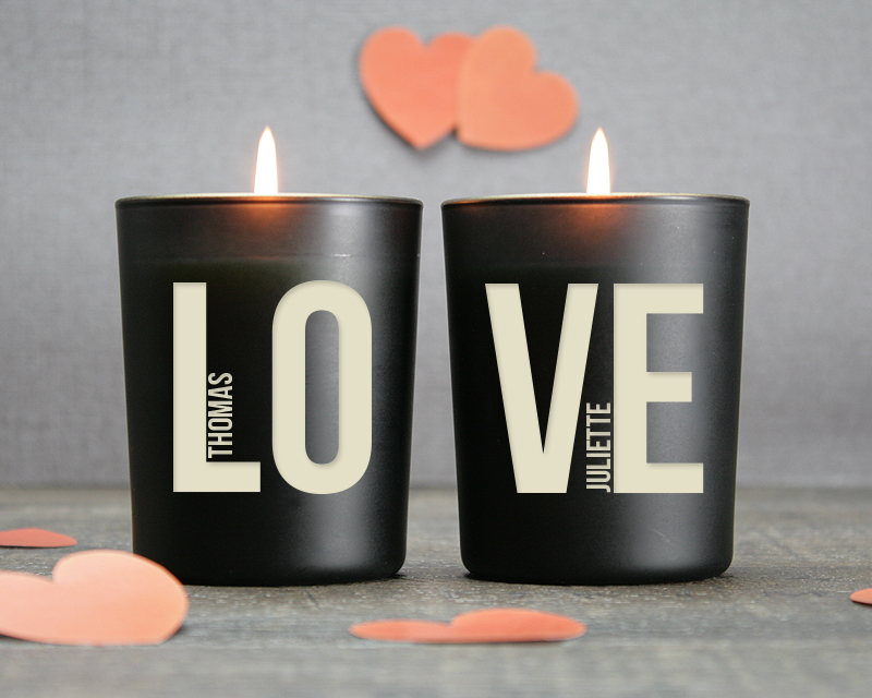Duo Bougies LOVE