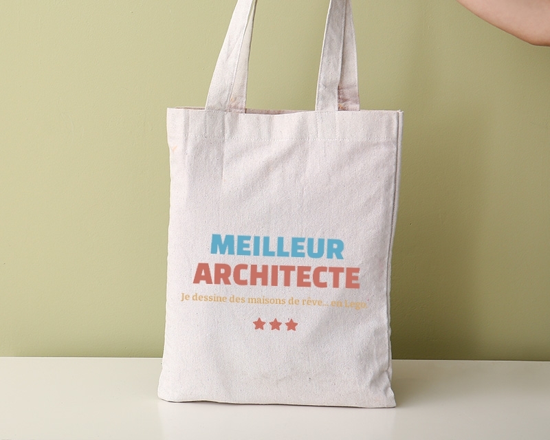 Tote bag personnalisable - Meilleur Architecte