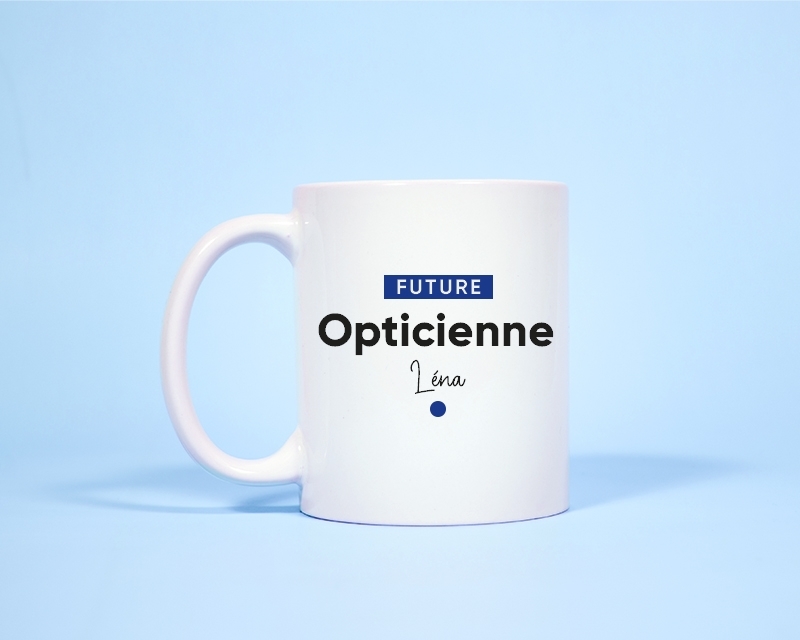 Mug personnalisé - Future opticienne